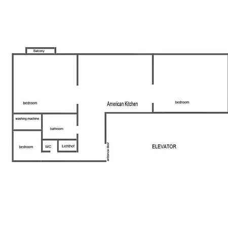 Апартаменты New Grandriverbudapest - 120 Sqm - Elevator